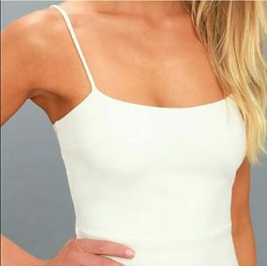 spoonful of sass white bodycon mini dress